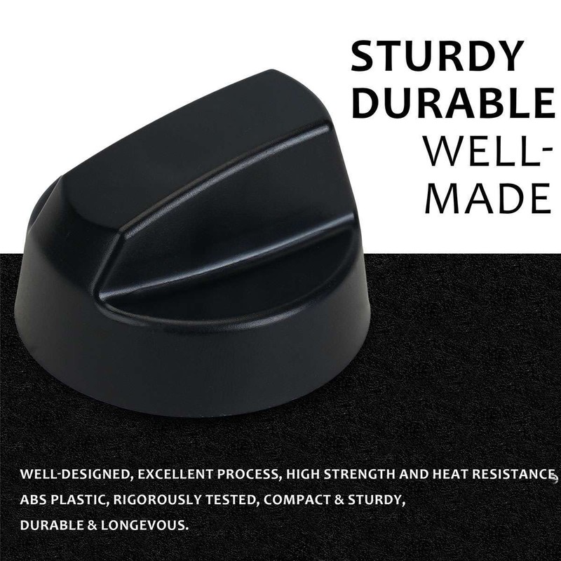 4 PACK D-shaped Stove Top Control Knobs Set Appliances Control Knob Replacement gallery