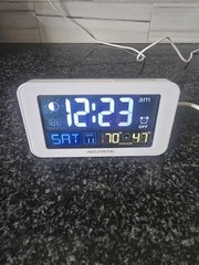 Acurite Digital Weather Forecaster with Alarm Clock 13044HD Indoor Only