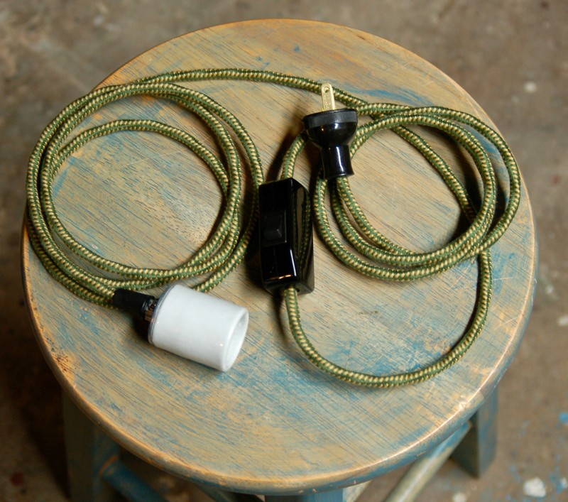 Inline Cord Switch - Leviton Rocker Style Feed Thru Switch, Lamp Wire Fans Light gallery