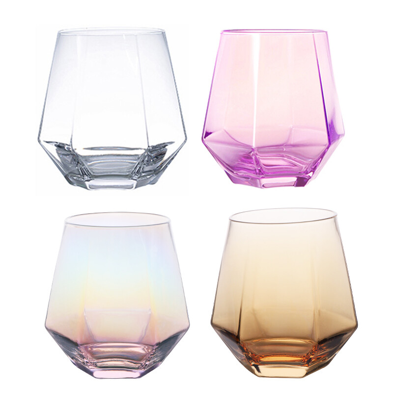 Hexagonal (320ml/10.8oz) or Octagonal (440ml/14.8oz) Shaped Glass gallery