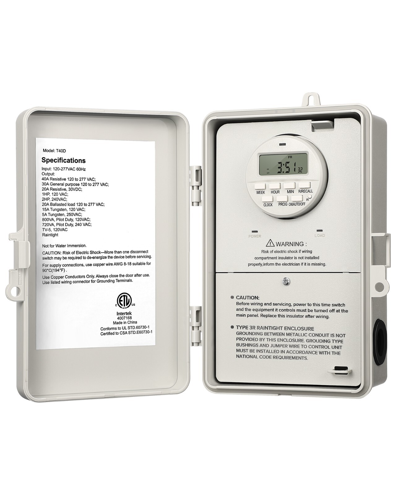 DEWENWILS Digital Pool Pump Timer, 7-Day 20 ON/Off Programmable Water Heater gallery