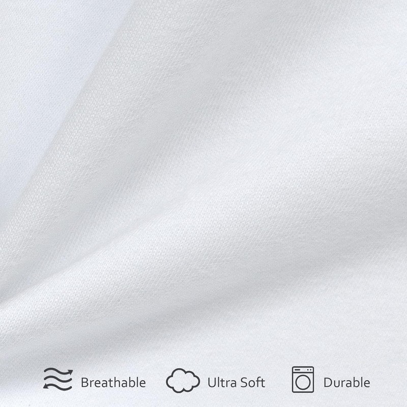 Cot Sheets 31" x 75"(2 Pack), Cot Fitted Sheet Ultra Soft and Breathable Snug Fi gallery