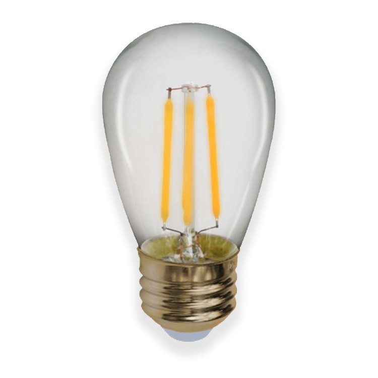 Dauer S14 Bistro String Light Filament Bulb, 12V, 2-Watt | 490924 gallery