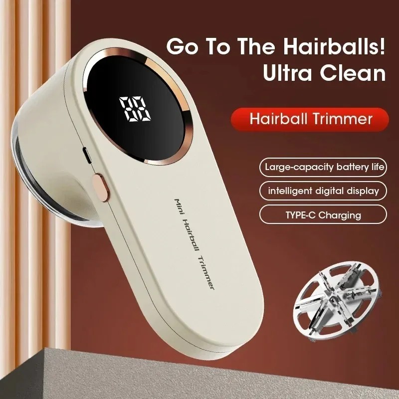 Electric Clothes Lint Pill Fluff Remover Rechargeable Fabric Sweater Fuzz Shaver gallery