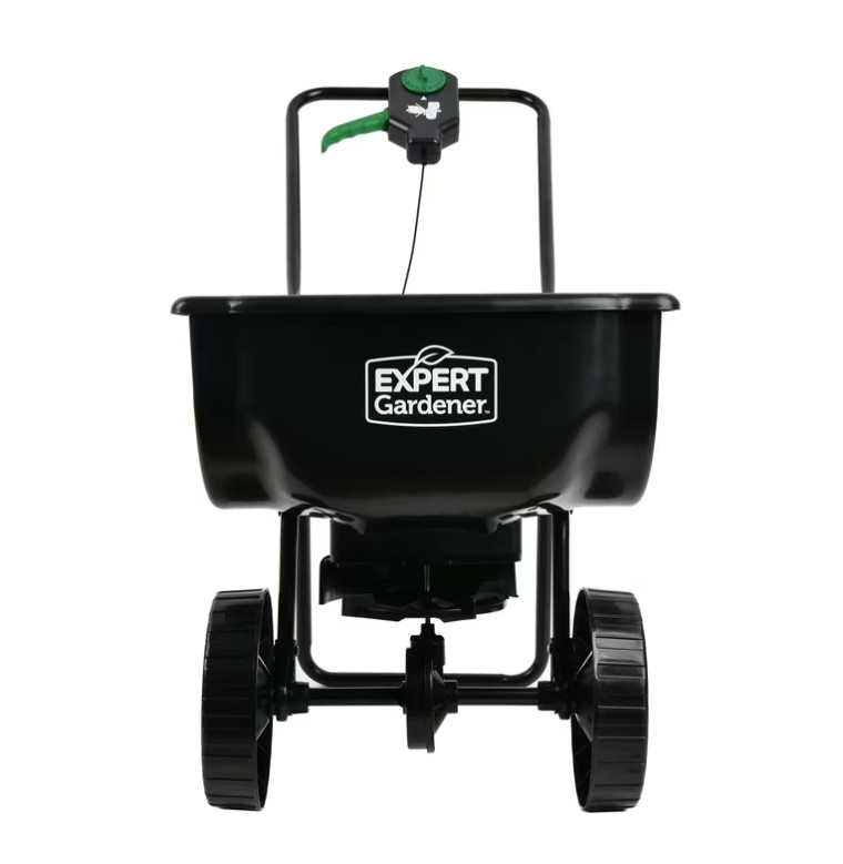 Expert Gardener 66 lb Push Broadcast Spreader 15000 sq ft Coverage gallery