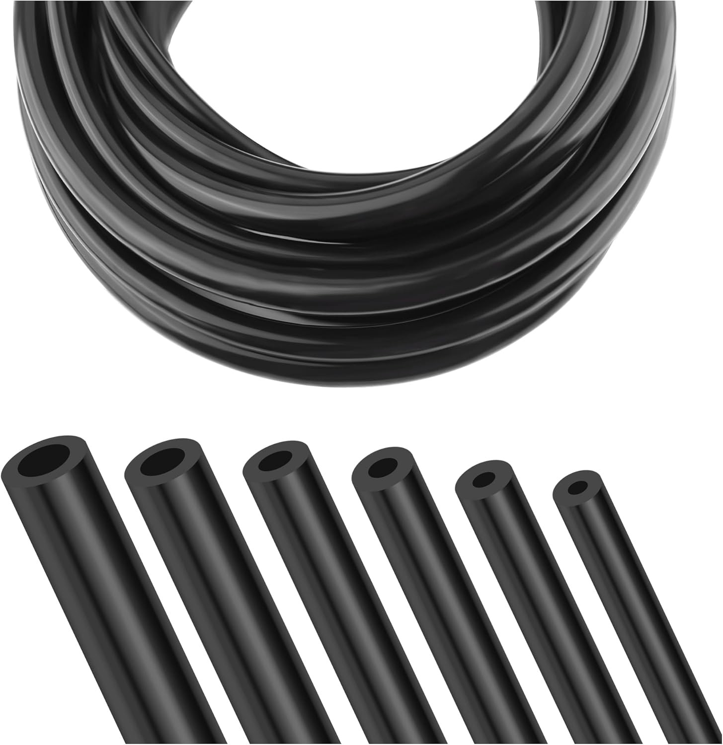 6PCS 5Ft Vacuum Line,Multipurpose Vacuum Lines Automotive for Car Engine,1/8" 5/ gallery