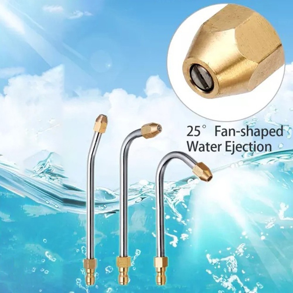 Extension Spray Nozzle High Pressure Wand 30??/90??/U-Shape Angled Lance gallery