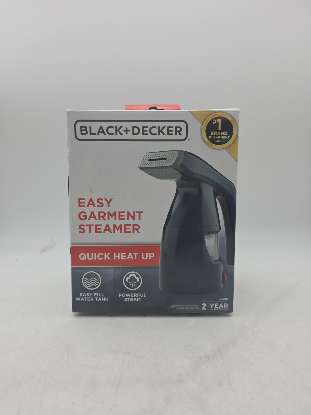 BLACK+DECKER Easy Garment Steamer Quick Heat Up NEW gallery