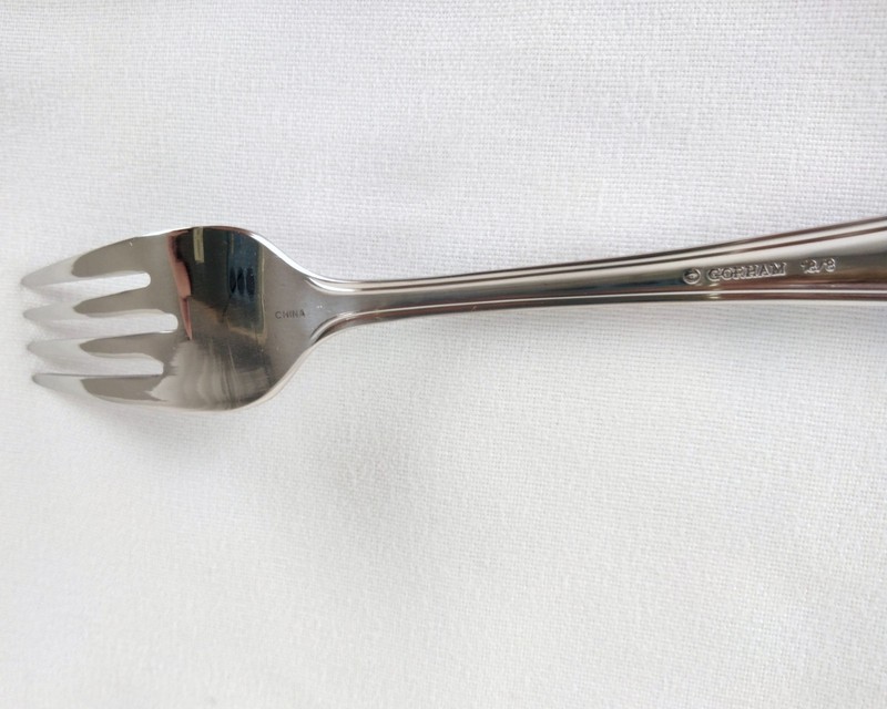Gorham Monet 5 Piece Place Setting Stainless 18/8 Excellent Silver Color gallery