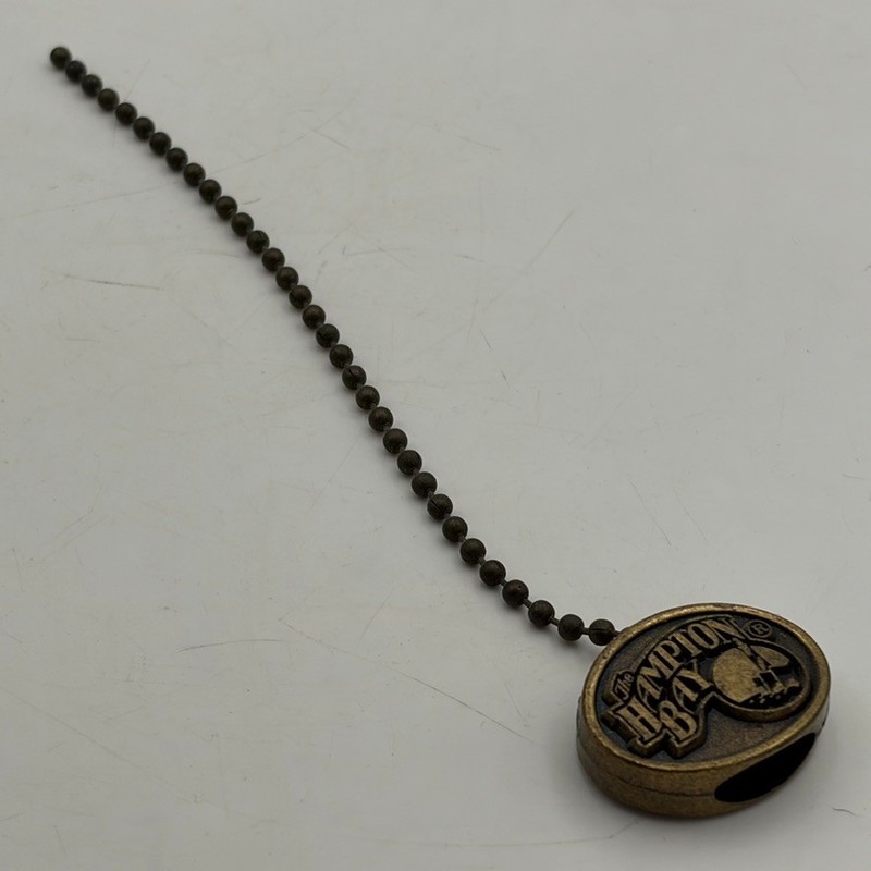 Hampton Bay Replacement Metal Pull Chain for a Ceiling Fan in Bronze Choose Size gallery