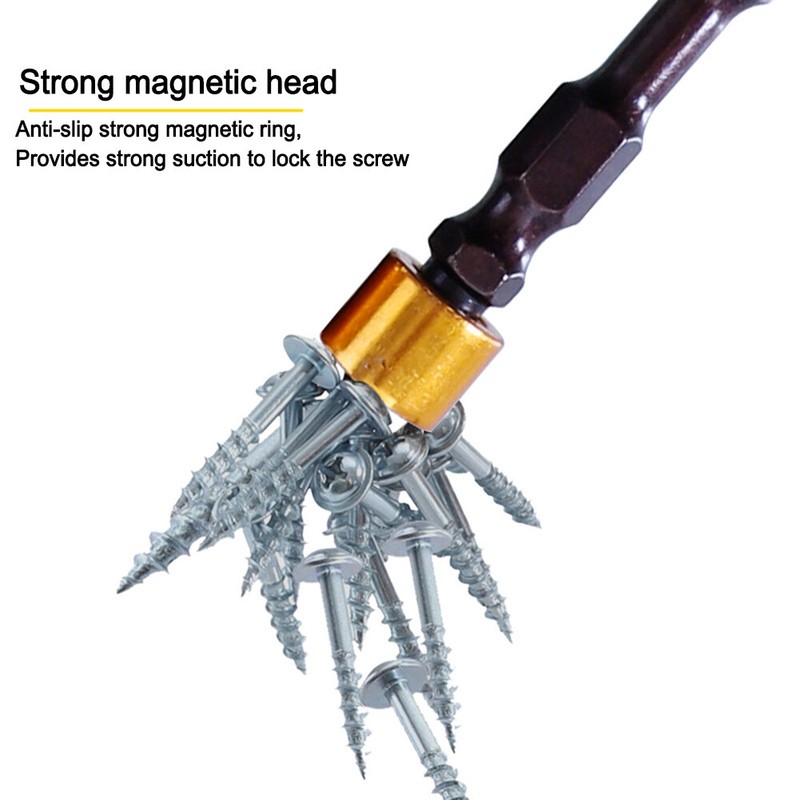 Screwdriver Bit Socket Rod Quadrilateral Head 6Pcs Imperial Hexagonal Shank gallery