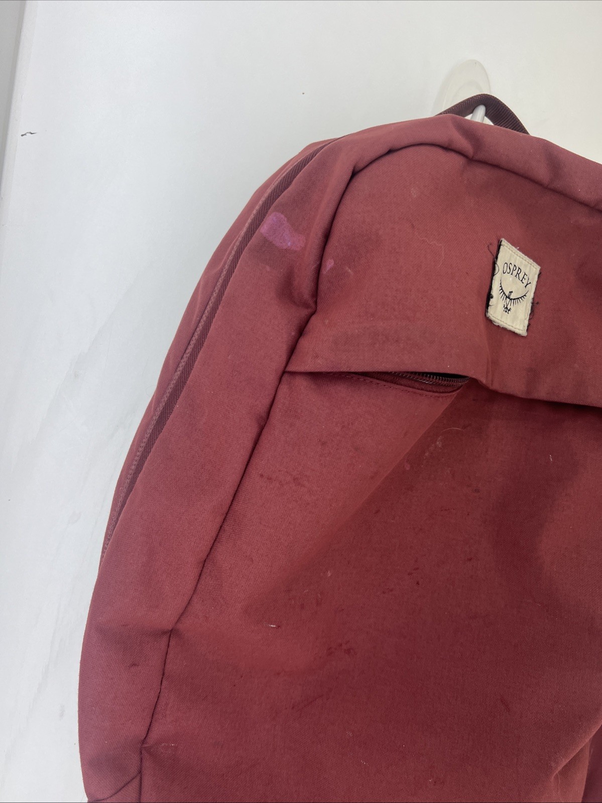 Pre-Owned Red Osprey Backpack - Unisex, Durable & Stylish 12x8 Roughly 2