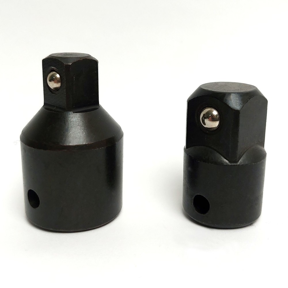 2 pack Air Impact Socket Adapter Set 1/2" to 3/4" 1/2 inch Drive Ratchet Reducer
