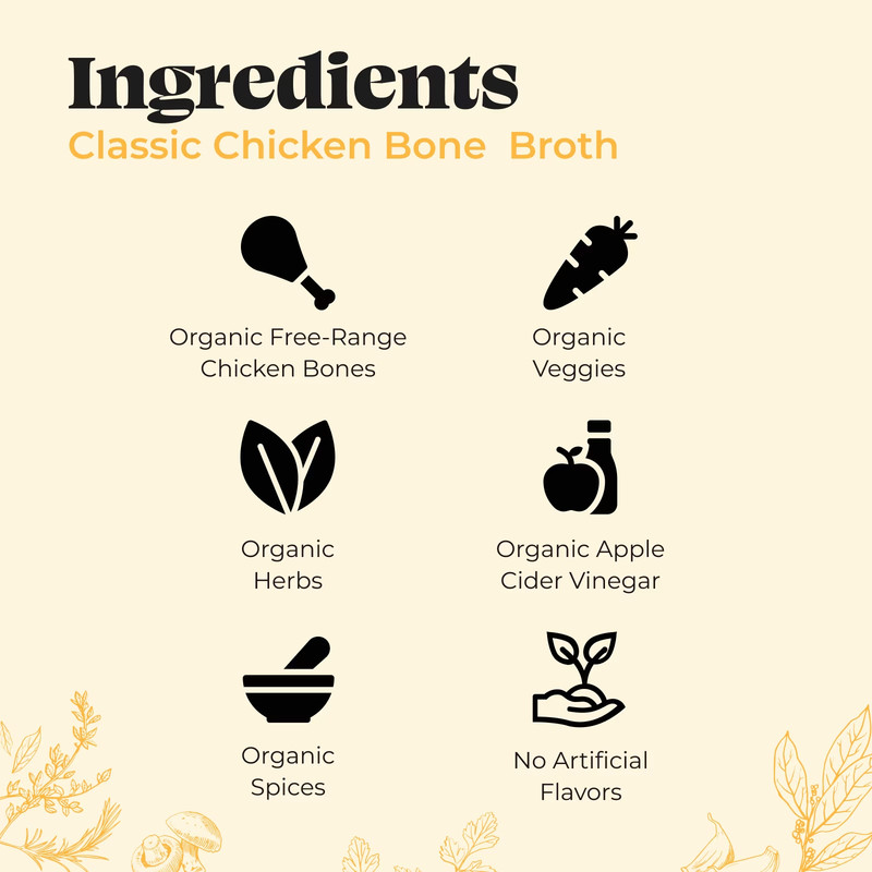 Kettle & Fire Chicken Bone Broth, 16.9oz... gallery