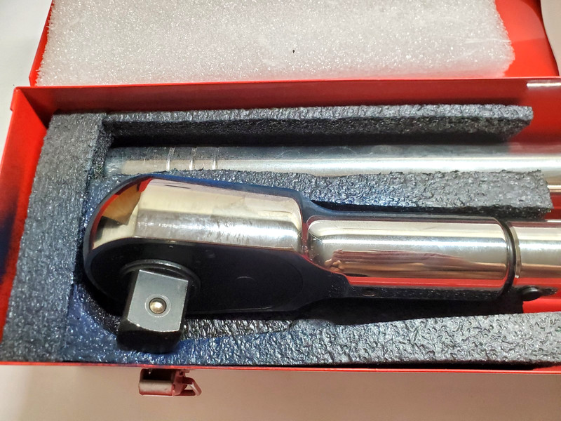 Wright Tool 8447 Torque Wrench 200-1000 ft-lbs 1" Drive 23/24 Prior NIST Cert gallery