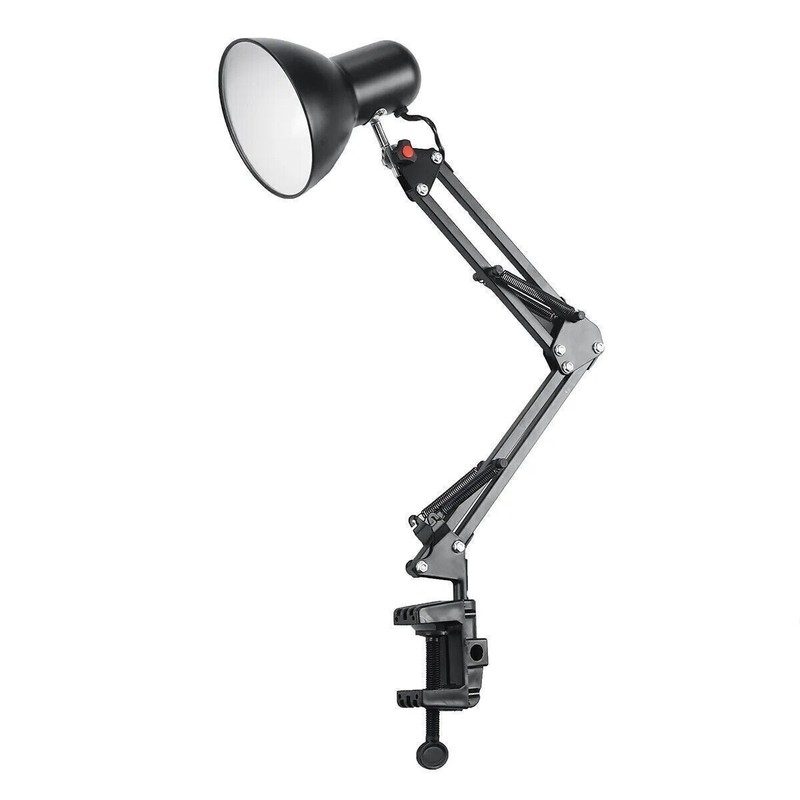 Lamp Desk Architect Arm Swing Adjustable Light Table Task Clamp Black Metal gallery
