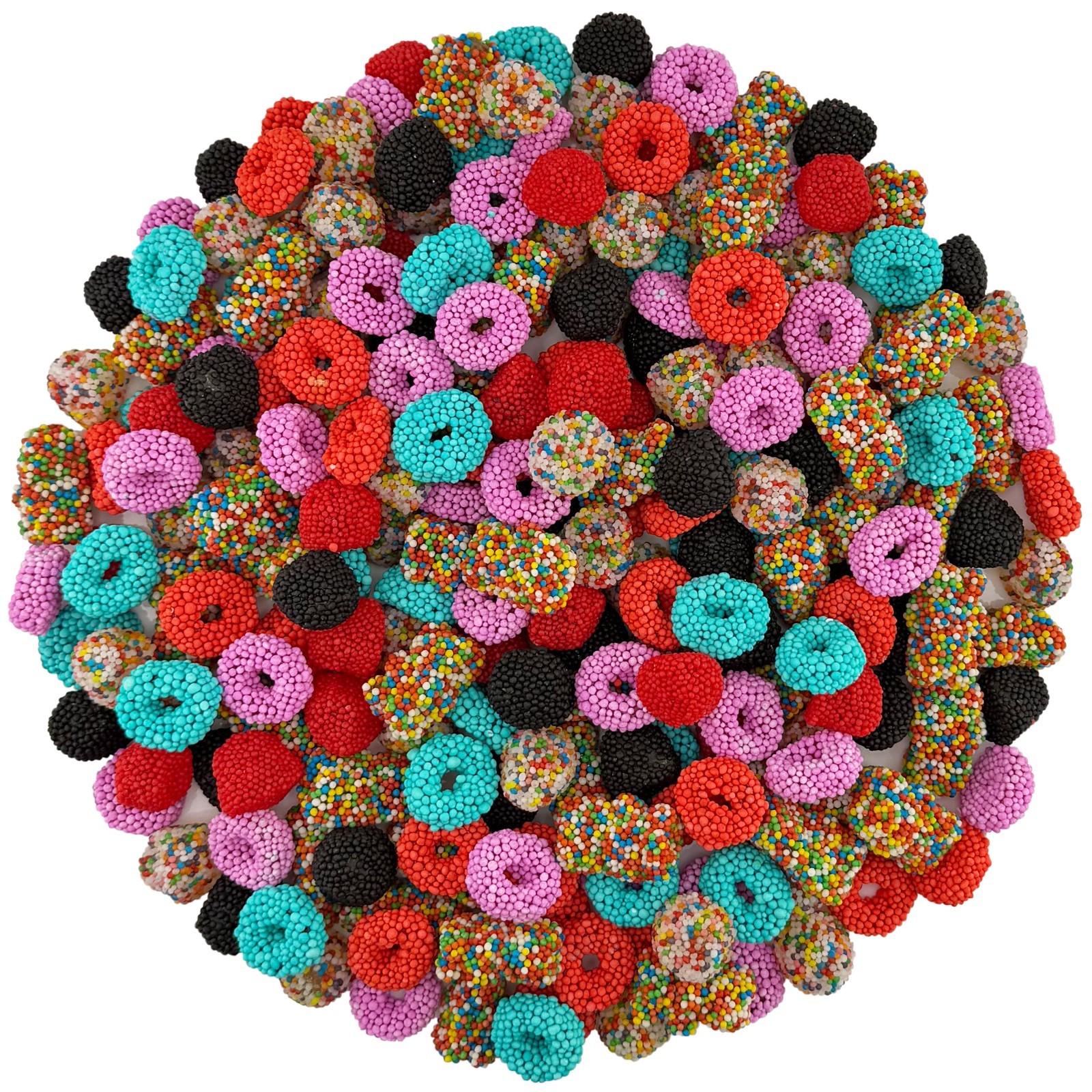 FirstChoiceCandy Assorted Crunchy Crispy -Coated Gummies gallery