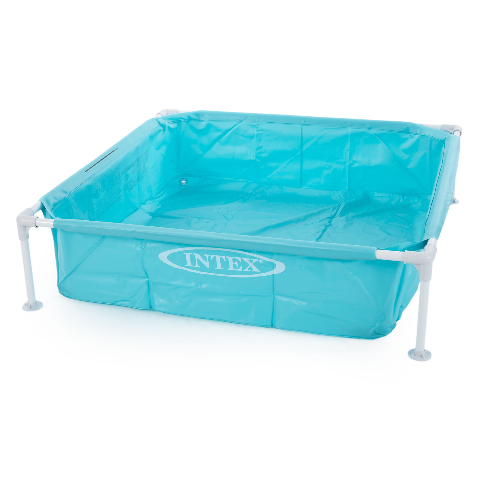 Intex 4ft x 12in Mini Frame Kiddie Beginner Swimming Pool, Ages 3 and Up, Blue gallery