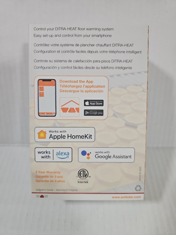 Schluter Ditra-Heat-E-RS1 Programmable Thermostat gallery