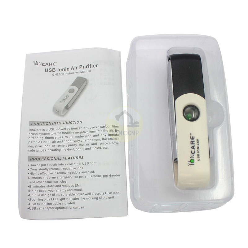 USB Ionic Air Purifier Fresh Ozone Air Purifier Ionizer for PC/Laptop gallery
