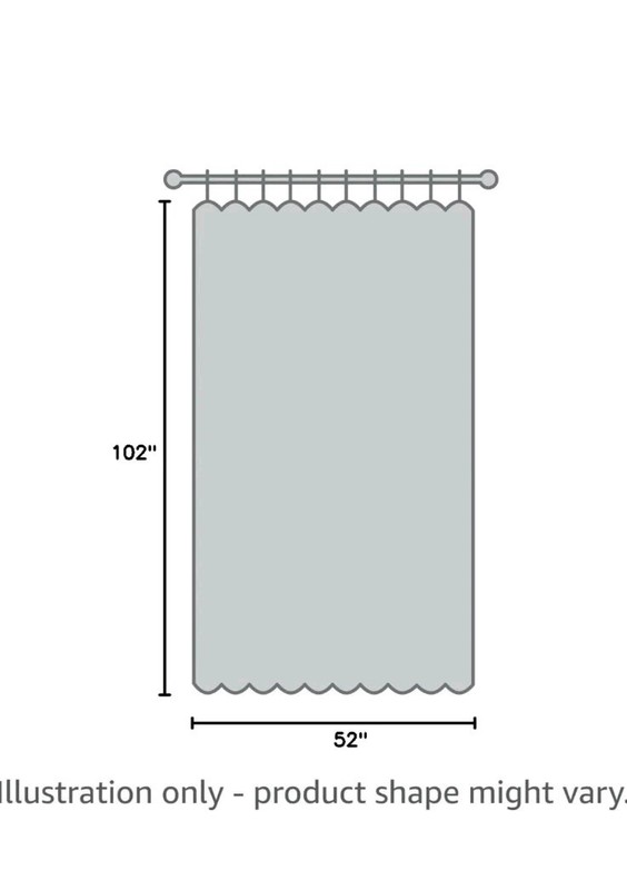 DUALIFE Solid Blackout Curtains 102 Inches Long Room Darkening Black 2 Panels gallery