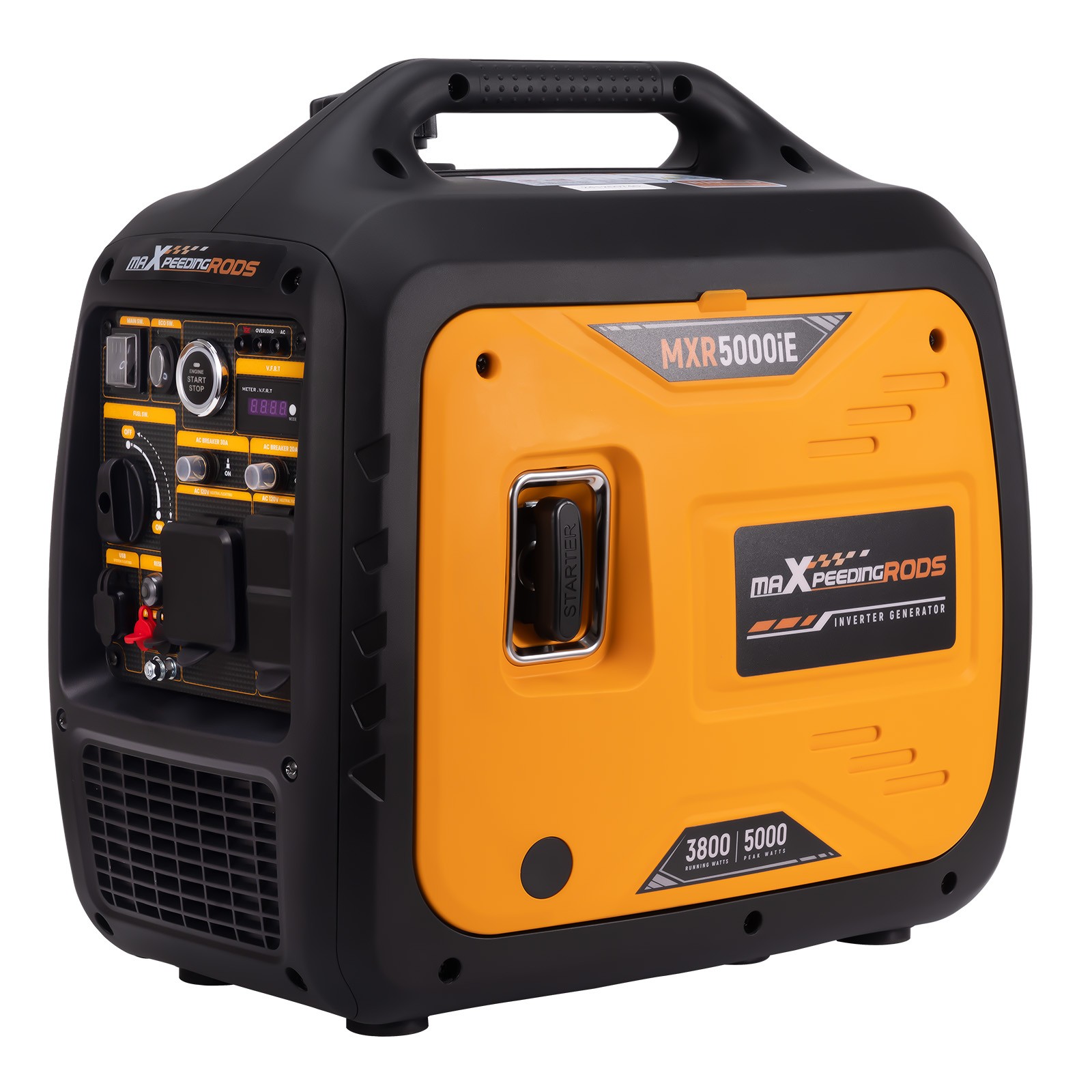 Inverter Generator 3800W Running Power Electric Pure Sine Wave Outdoor RV gallery