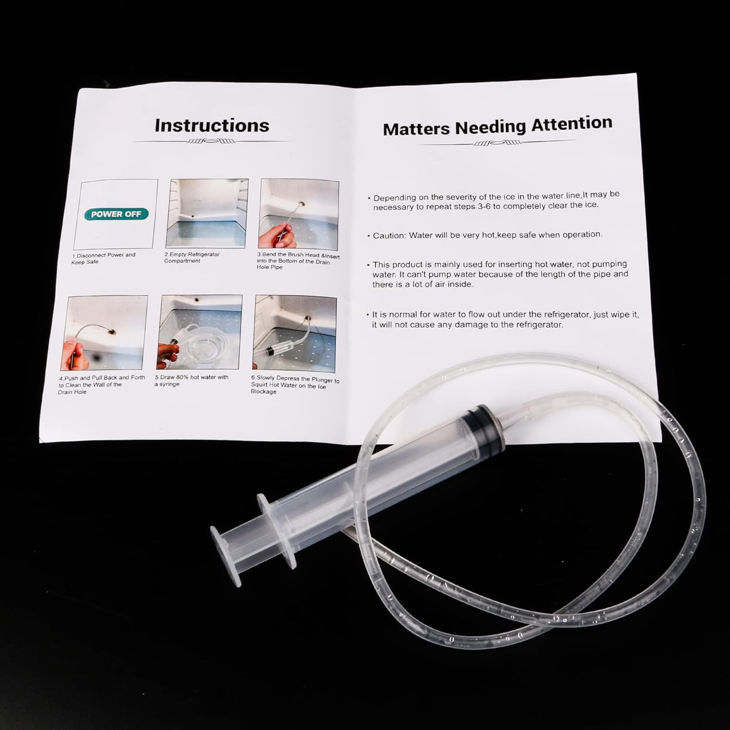 Ice Surrender Water Line Tool For Refrigerator Dispenser Thaw Water Line Part Pl gallery