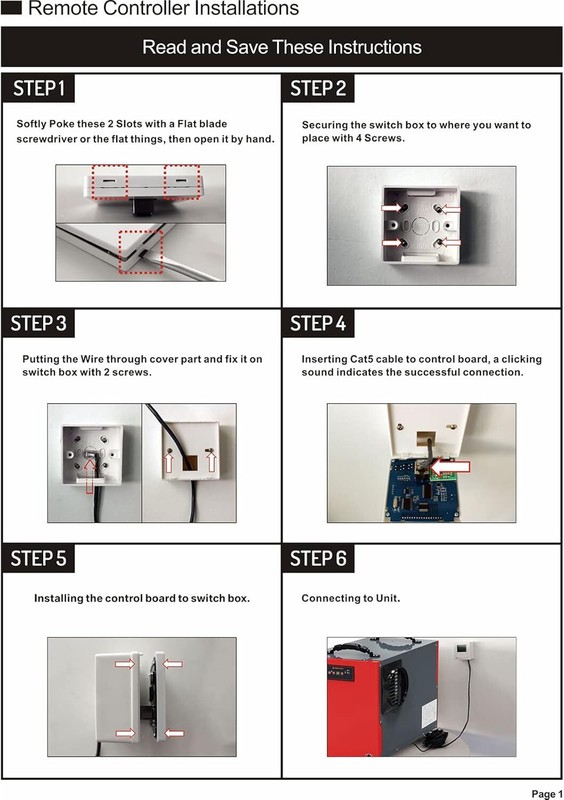 Abestorm Remote Controller for Dehumidifier SN35P SN55 SN65 SN90 SNS90/100/120 gallery