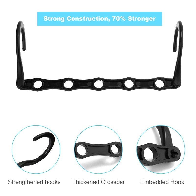 10 Pack Magic Hangers Space Saving Hangers Closet Space Saver Hanger Organizer gallery