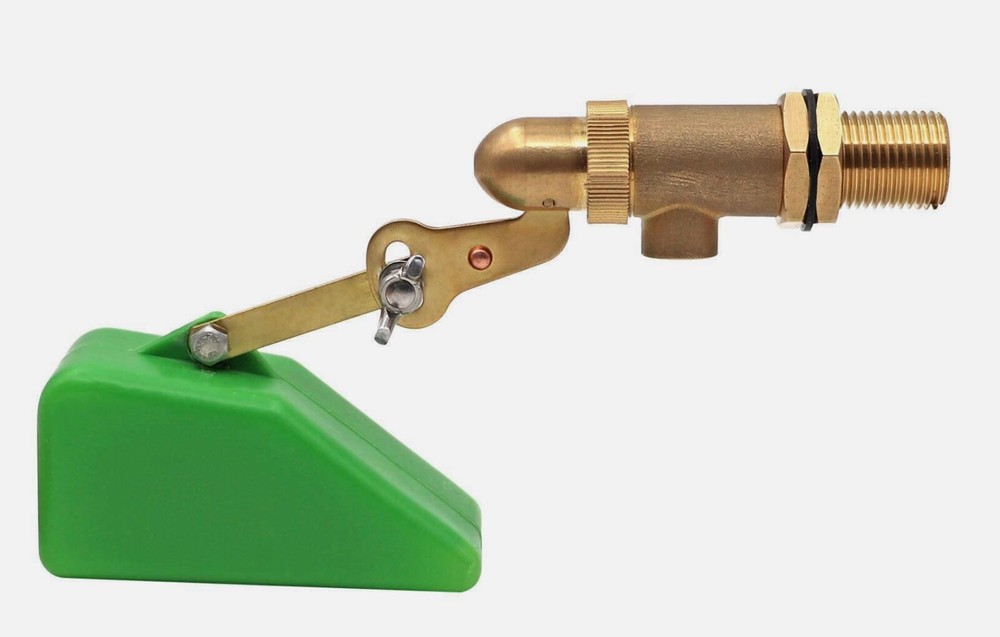 1/2 Inch Brass Valve with Plastic Float Water Float Valve with Adjustable