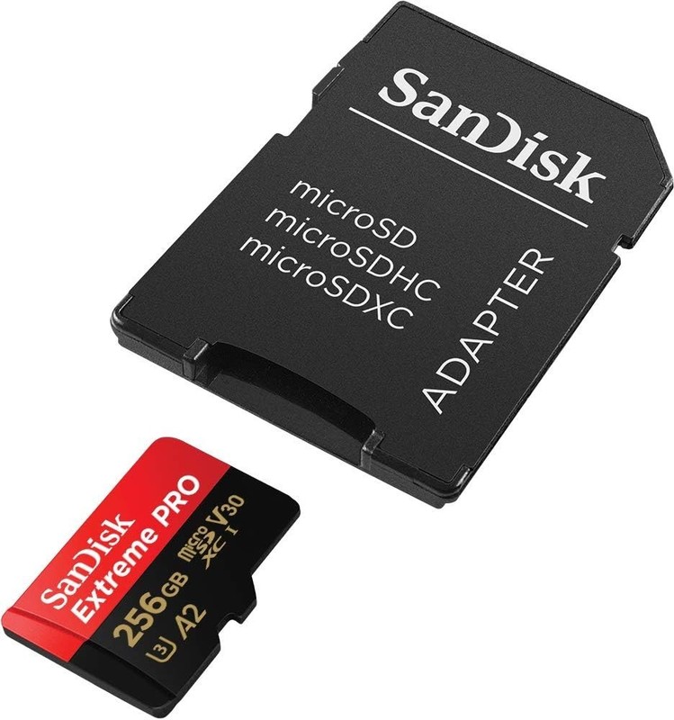 SANDISK 256GB EXTREME PRO MICRO SD MICROSDXC CLASS 10 V30 A2 UHS-IU3 MEMORY CARD gallery