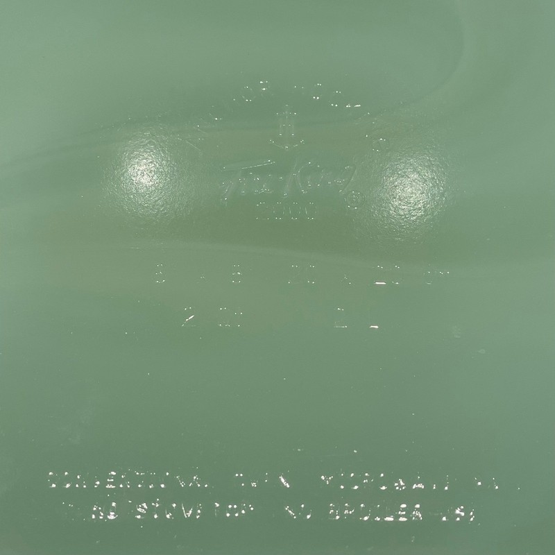 Anchor Hocking Fire-King Jadeite 8x8 Square Baking Dish 2 Quart Green Milk Glass gallery