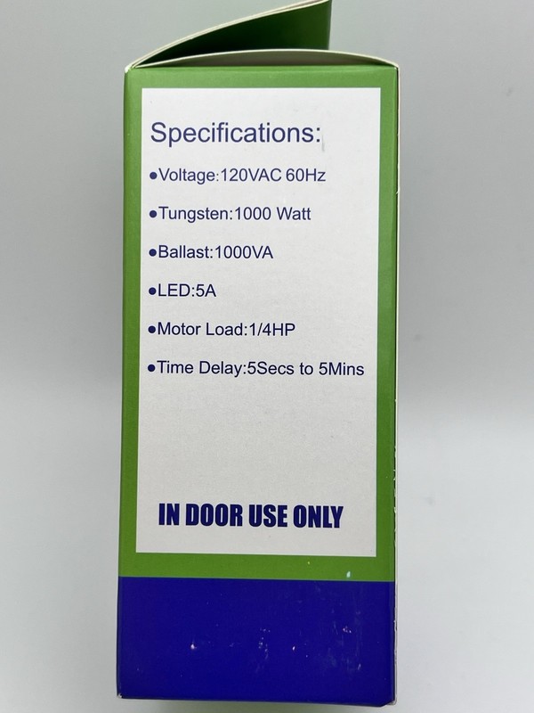 Motion Sensor Light Switch, Wall Plate Included, White, UL Listed gallery