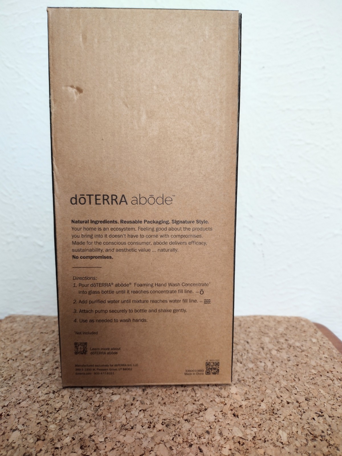 doTERRA abode Hand Wash Soap Dispenser Foaming Pump 473ml NEW gallery