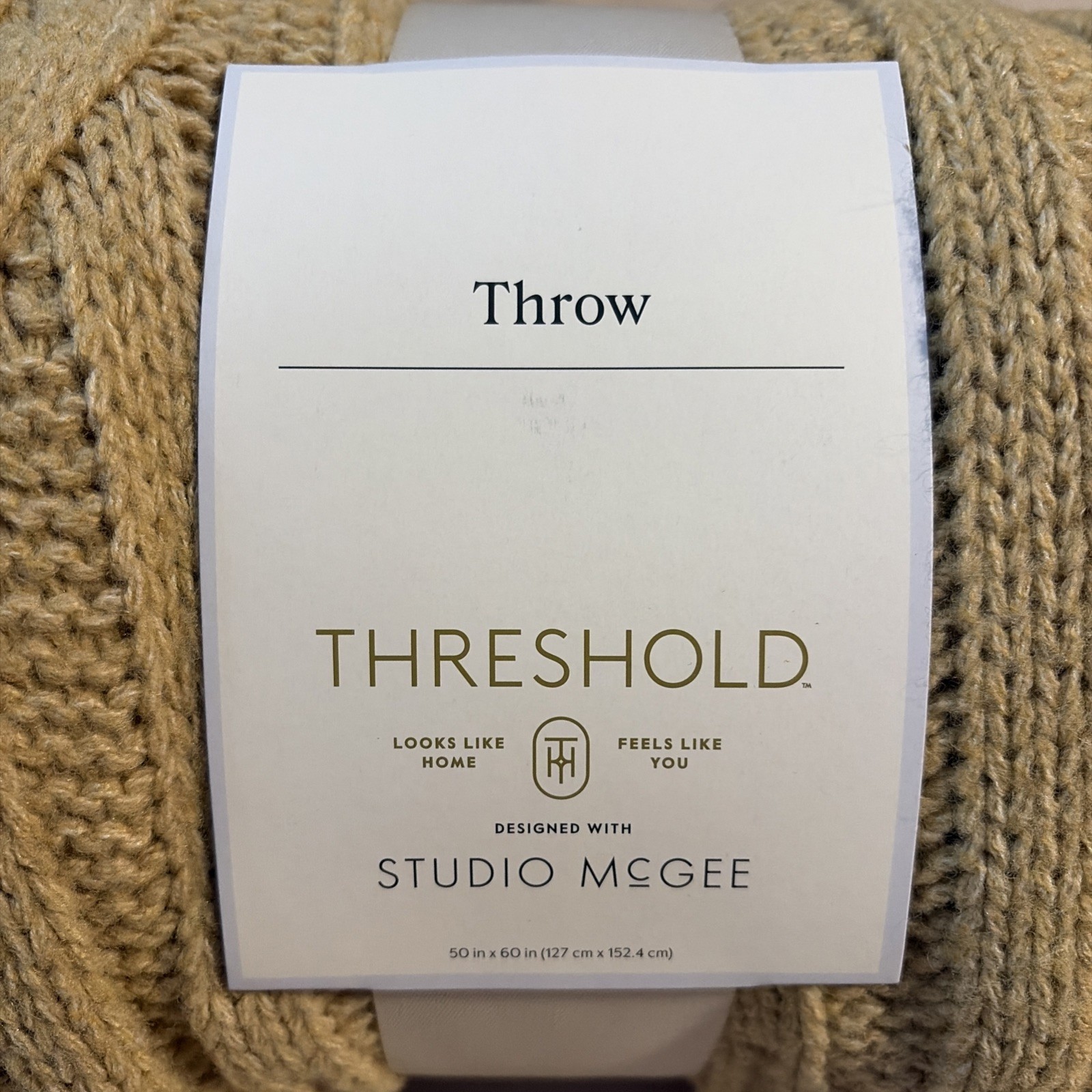Threshold™ Throw Blanket Designed with Studio McGee – Textured Knit Throw gallery