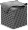 Microfiber Cleaning Cloth 12 Pcs (12.5"x12.5") Ultra Absorbent Microfiber Towel gallery