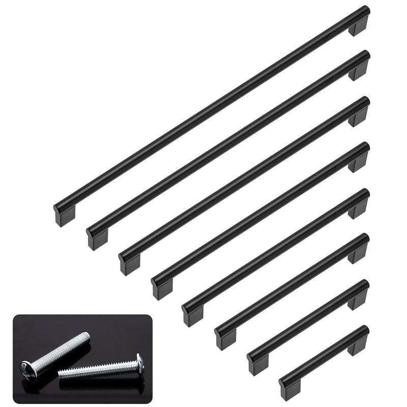 1-30Pack Kitchen Cabinet Pulls Stainless Steel Cupboard Door Drawer Bar Handles gallery