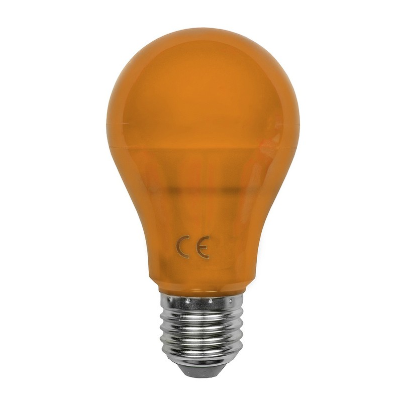LED A19 Amber Light Bulbs, E27 Medium Base, 5W, 40–60W Equivalent, 400 Lumens, I gallery