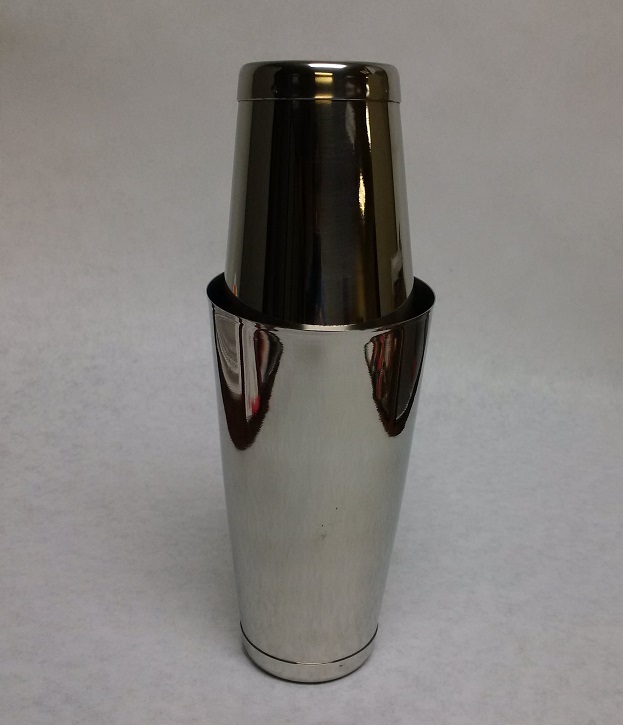 2 Piece BAR WEIGHTED COCKTAIL SHAKER Stainless Steel Flair Boston Mixing Tin Set gallery