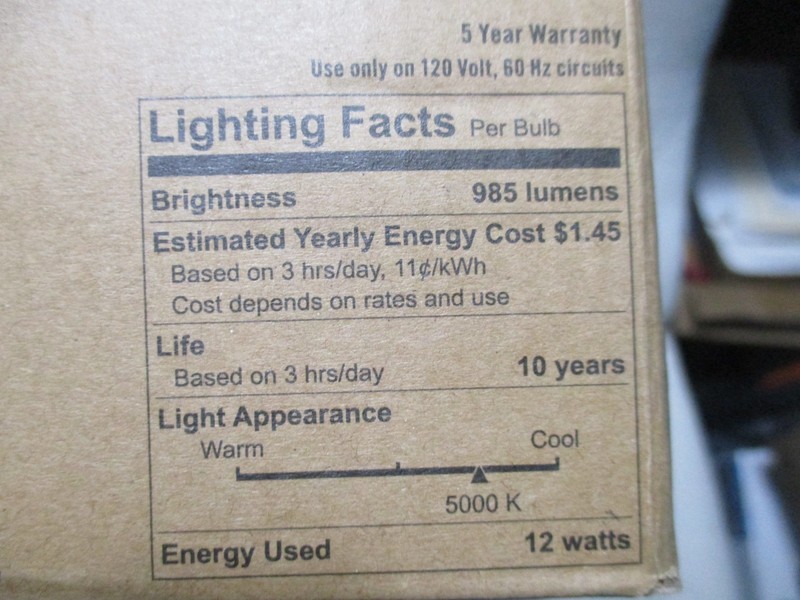 6 Pack BR40 Daylight Dimmable 75W LED Bulbs (1005956855) 985 Lumens New gallery