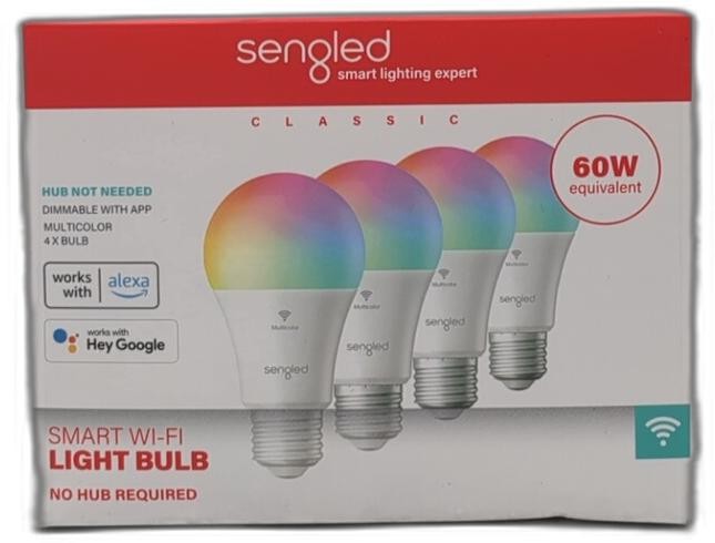 Sengled G2 Wi-fi Bluetooth Smart Light Bulbs, Smart Bulbs That Work With Alexa