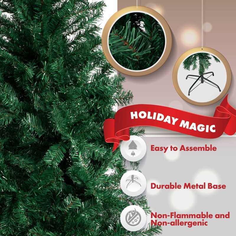 Aurio 6FT Unlit Value Christmas Tree gallery