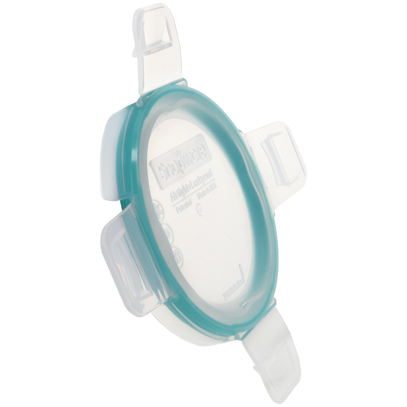 Snapware 7202R 1 and 2-Cup Clear Total Solutions Lid with Teal Blue Gasket gallery