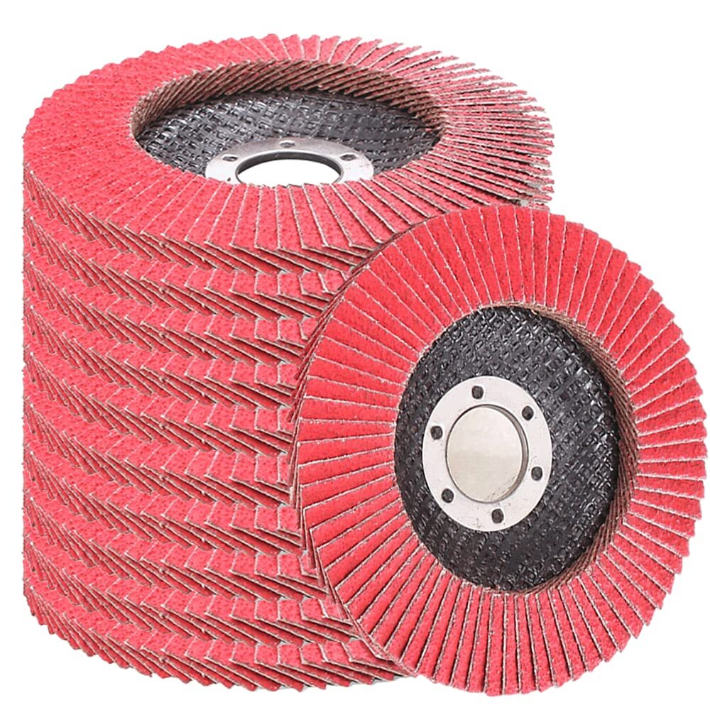20Pack 115x22mm Ceramic Flap Disc 60 Grit Sandng Grinding Wheel W/ 7/8" Arbor gallery