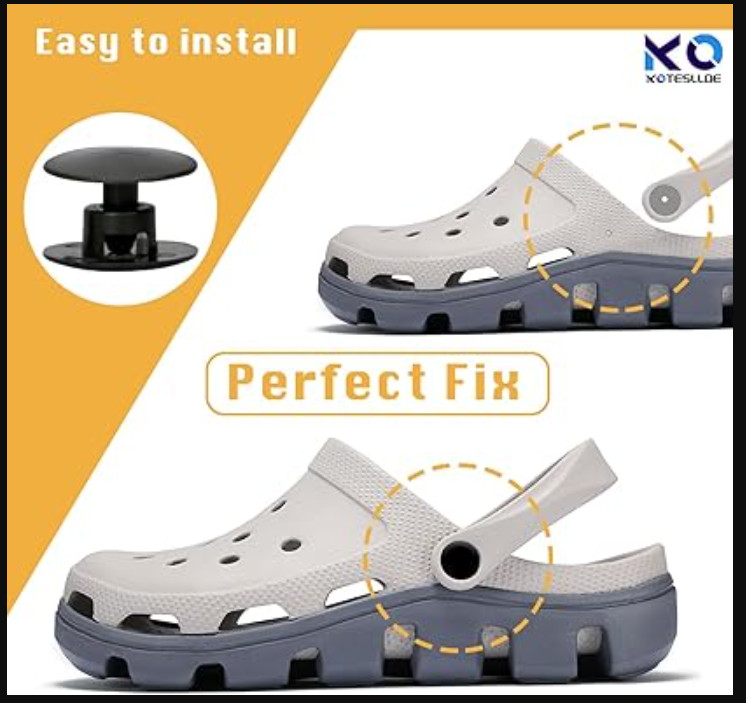 8 Sets Replacement Rivets for Crocs, Replacement Parts for Crocs gallery