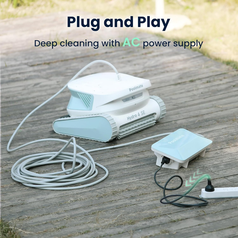 Chasing Hydro 4 SE Corded Robotic Pool Cleaner, 150W 180Μm Class Basket Filter P gallery