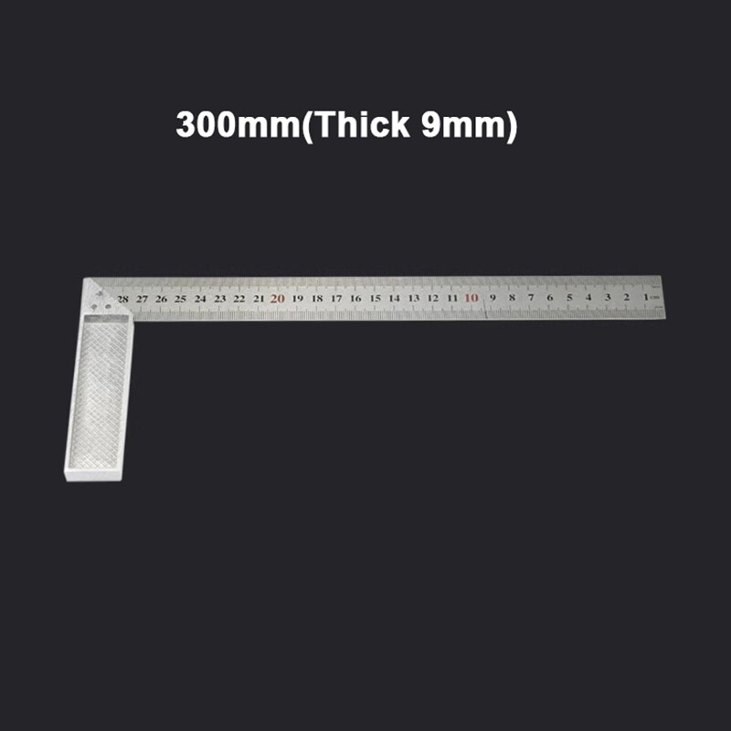 Right Angle 30cm/300mm Scale L Square Ruler Woodworking Tool Stainless Steel gallery