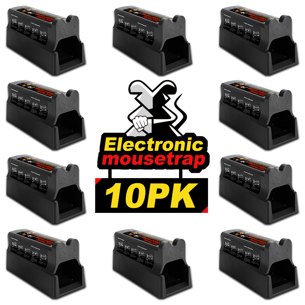 10PCS Rodent Zapper Electronic Mouse Trap Mice Pest Rat Killer Humane Mouse Trap gallery