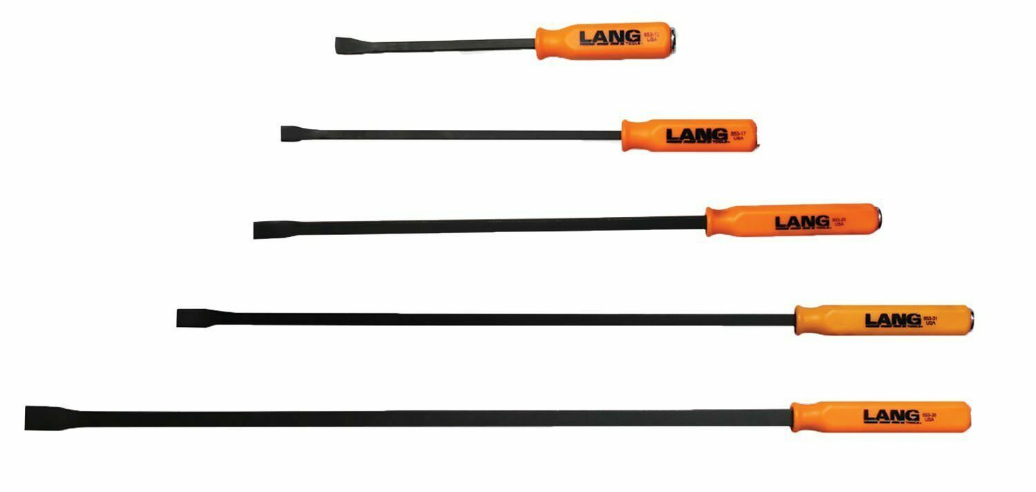Lang Tools 853-5ST 5pc Curved Pry Bar Set gallery