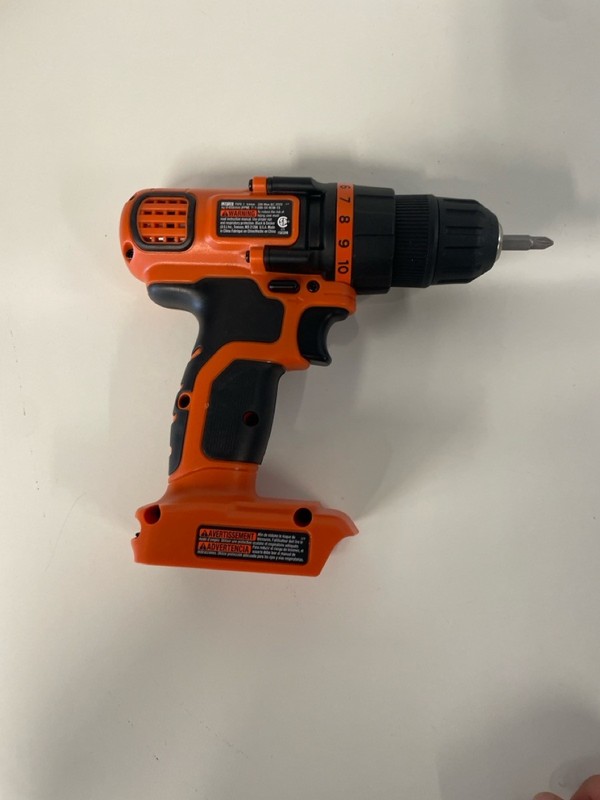 BLACK & DECKER LDX-120 CORDLESS DRILL (P18029277) gallery